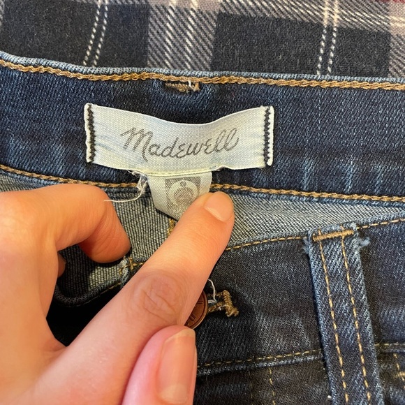 Madewell Womens Jeans Blue Size 27 Roadtripper Ankle Denim Stretch Cotton Blend - Picture 3 of 7